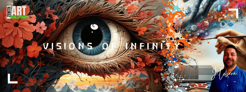 “Visions of Infinity: The Digital Odyssey”  NFT collection